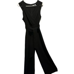 NWT Italian Black Womens Jumpsuit size M (8-10)